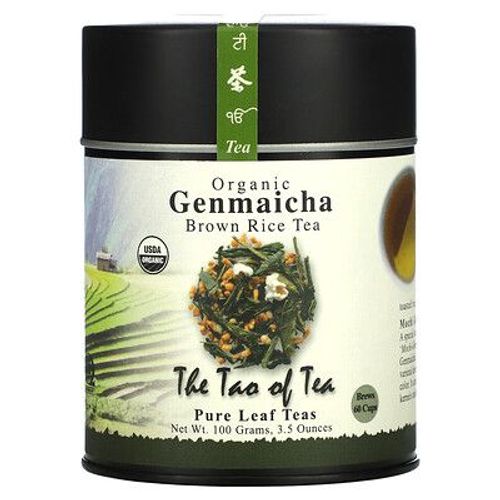 The Tao Of Tea Genmaicha Biologique, Thé Au Riz Brun, 100 G