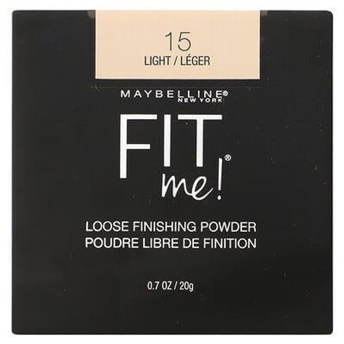 Maybelline Fit Me, Poudre Libre, 15 Clair, 20 G 