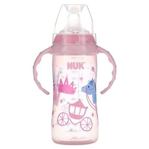 Nuk Grande Tasse D'apprentissage, 8 Mois Et Plus, Rose, 1 Sachet, 300 Ml