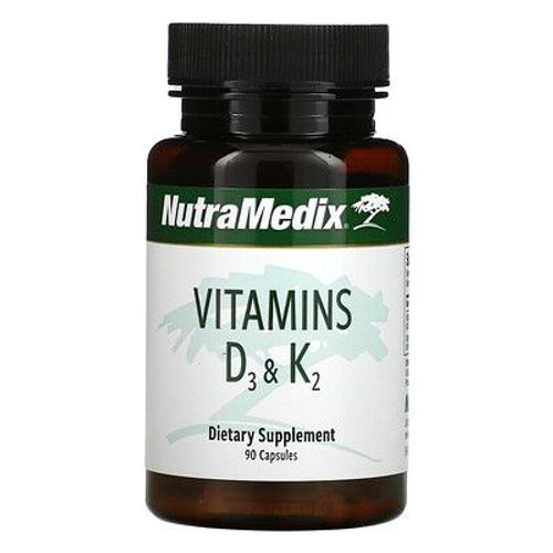 Nutramedix Vitamines D3 Et K2, 90 Capsules 