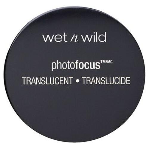 Wet N Wild Poudre Libre Fixante Photofocus, Translucide, 20 G 