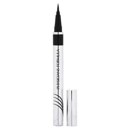 Physicians Formula Eye Booster, Eye-Liner Liquide Ultrafin Et Waterproof, Blackest Black, 1 Ml 