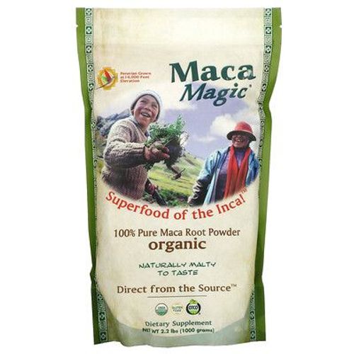 Maca Magic Bio, Poudre De Racine De Maca 100 % Pure, 2.2 Lbs (1000 G) 