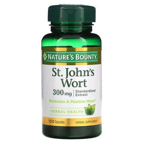 Nature's Bounty Millepertuis, 300 Mg, 100 Capsules 