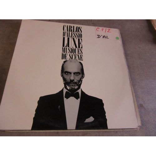 33 Tours Carlos D Alessio Luxe Musiques De Scene Ref Chant Du Monde Ldx 74852