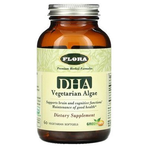 Flora Dha Végétarien D'algues, 60 Gélules Végétariennes