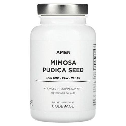 Codeage Amen, Graine De Mimosa, 120 Capsules Végétales