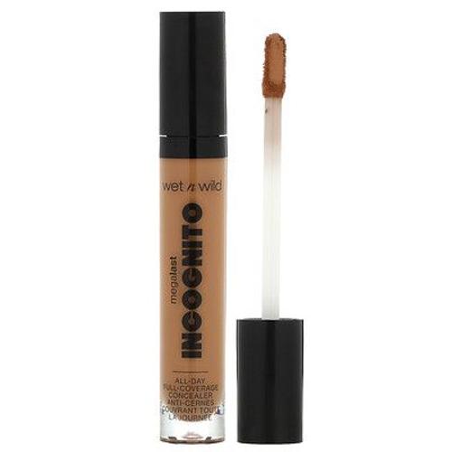 Wet N Wild Megalast, Incognito, Anti-Cernes Couvrance Totale, Bronzage Intense, 31,75 G 