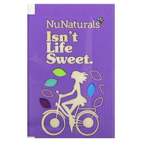 Nunaturals Nustevia, Poudre De Stévia Blanche, 1000 Sachets, 1000 G