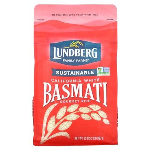 Lundberg Riz Basmati Blanc De Californie, 907 G