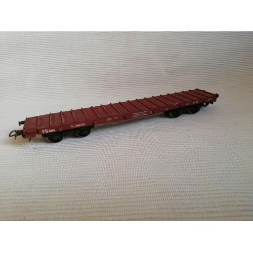 Wagon Marchandise N° 49 Ho 1/87 ( Made In Italy )-Rivarossi