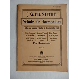 Méthode Pour Harmonium - School For The Harmonium, Vol Ii