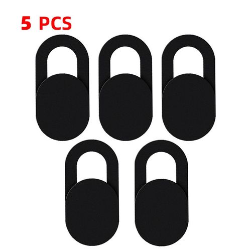Protecteur De La Caméra 5 - Couverture De Webcam Pour Ordinateur Portable, Obturateur Magnétique, Curseur En Plastique, Autocollant De Confidentialité Pour Pc, Macbook, Couverture D'appareil Photo, Ipad, Iphone