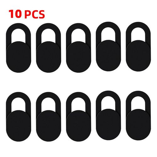 Protecteur De La Caméra 10 - Couverture De Webcam Pour Ordinateur Portable, Obturateur Magnétique, Curseur En Plastique, Autocollant De Confidentialité Pour Pc, Macbook, Couverture D'appareil Photo, Ipad, Iphone