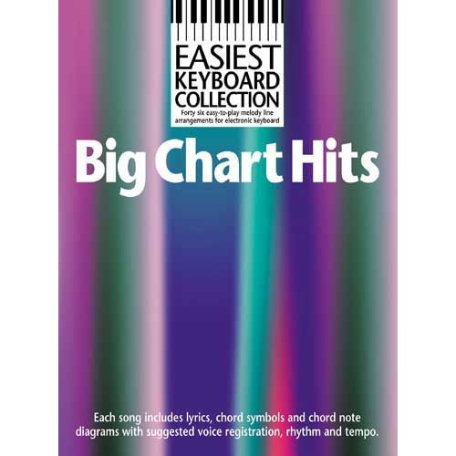 Easiest Keyboard Collection: Big Chart Hits Melody Line With Lyrics And Chord Symbols And Boxes - Paroles (Uniquement) + Accords Clavier/Guitare