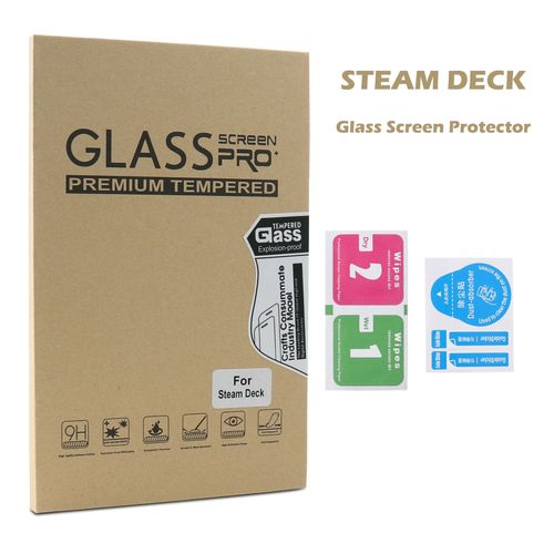 Clair - Film Protecteur D'écran En Verre Hd Transparent Résistant À L'usure, Accessoires Pour Console De Jeu Steam Deck, Contrôleur Vidéo Guatemala