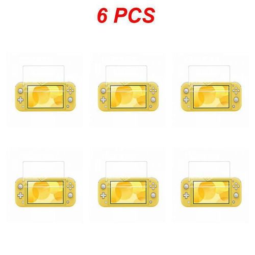 6pcs - Film Protecteur D'écran En Verre Pour Nintendo Switch Lite Mini Nx