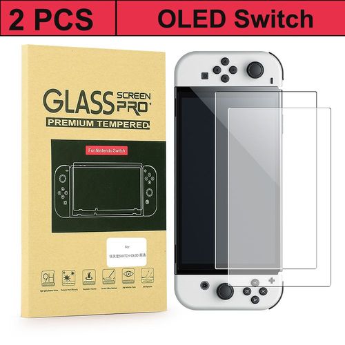 Clair - Film Protecteur D'écran Pour Nintendo Switch, Verre Du Guatemala, Accessoires Oled Ns, 9h Hd
