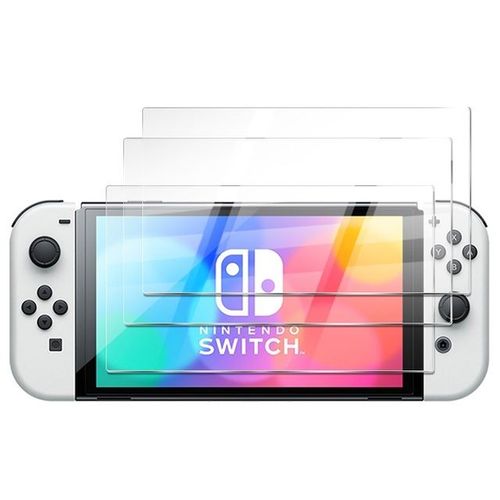 Pour Switch Lite - 3 Pièces - Film Protecteur D'écran Pour Console De Jeu Nintendo Switch, Protège-Écran, Verre Guatémaltèque, Oled, Lite 9h, Ultra-Hd, Anti-Rayures