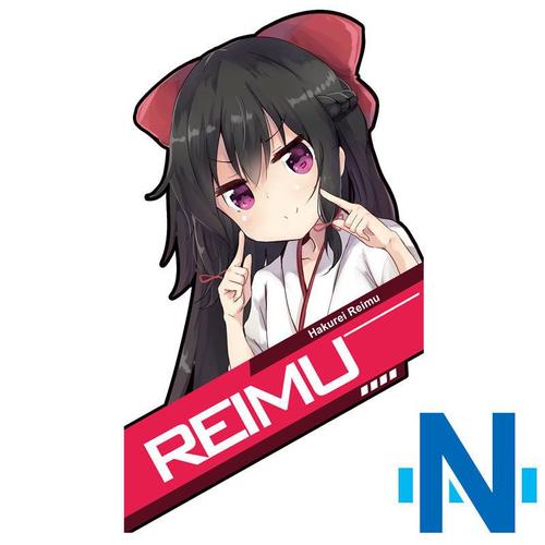 35x20cm - Rouge - Genshin Impact Customized Japanese Anime Gaming Pvc Sticker, Cute Girl, Desktop Decoration, Diy Computer Case, 1pc