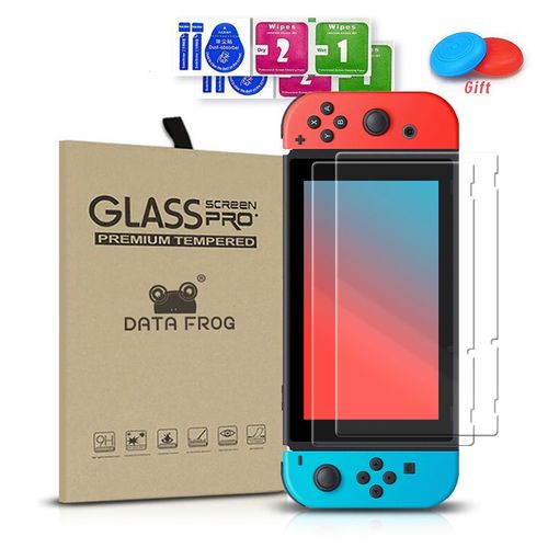 2pcs Pour Le Commutateur - Protecteur D'écran En Verre Du Guatemala, Compatible Avec Nintendo Switch, Protecteur D'écran Transparent Hd, Accessoires De Commutateur, Lot De 2