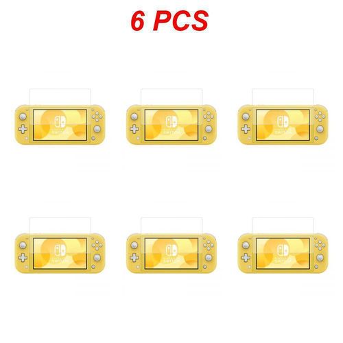 142 X 81 X 1 6pcs - Protecteur D'écran En Verre Pour Nintendo Switch Lite Mini Nx, Film Hd, Guatemala, Accessoires