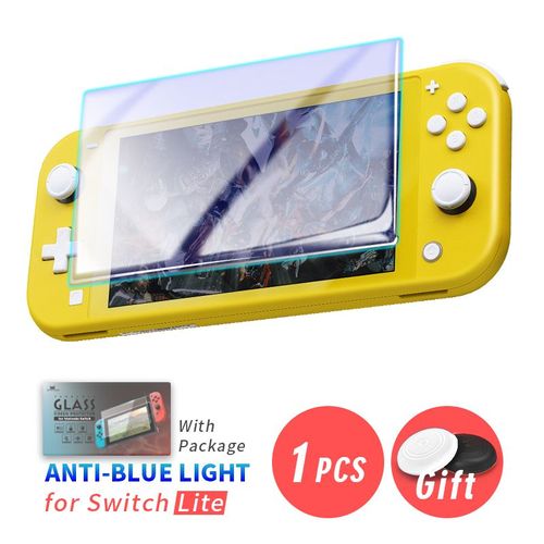 Blue 1pcs Emballé - Protecteur D'écran En Verre Pour Nintendo Switch Lite, Hd Ultra, Ns, Anti-Lumière Bleue, Guatemala