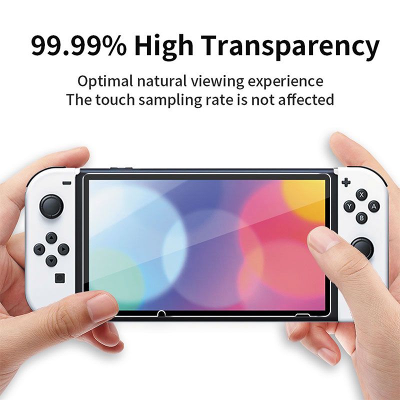 2pc - Pour Switch Oled - Protecteur D'cran Pour Nintendo Sw... - 6
