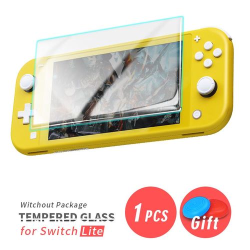 1pcs Ns Lite - Protecteur D'écran Premium En Verre Trempé, Compatible Avec Nintendo Switch Lite, Accessoires