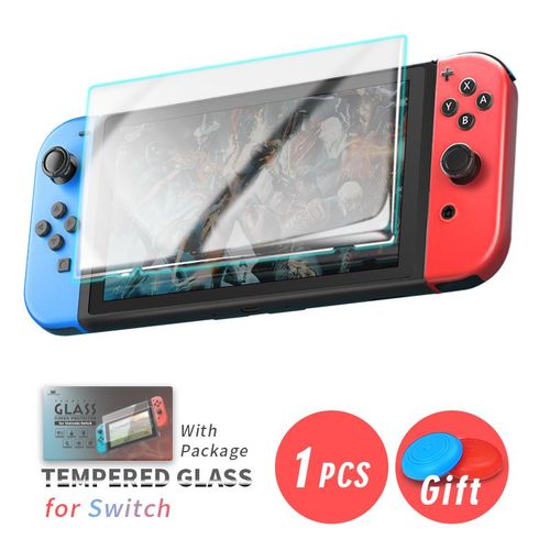 1pcs Avec Package - Protecteur D'écran Premium En Verre Trempé, Compatible Avec Nintendo Switch Lite, Accessoires