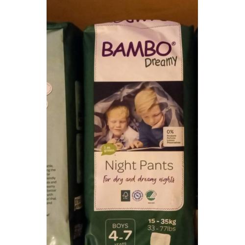 3 Paquets De 10 Pyjama Pants Bambo Dreamy 4-7 Ans