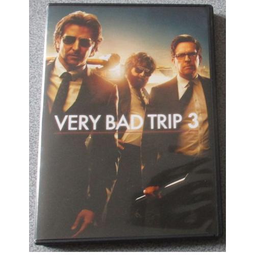 Dvd Very Bad Trip 3 (The Hangover Part Iii)- Film De Todd Phillips Avec Bradley Cooper/Ed Helms/Justin Bartha/Zach Galifianakis- Langues Français/Anglais/Allemand/Italien