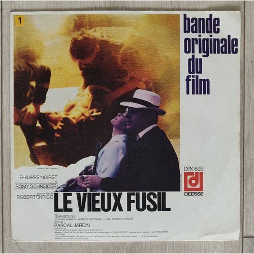 François De Roubaix - Bande Originale Du Film " Le Vieux Fusil " 45 Trs. France, Musique De Film.