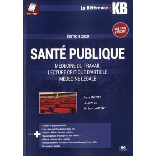 Santé Publique - Médecine Du Travail, Lecture Critique D'article, Médecine Légale