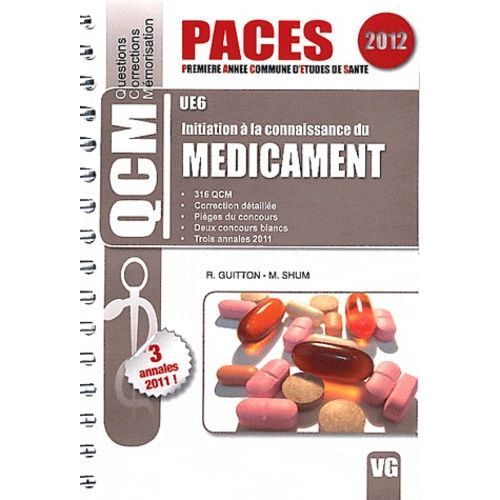 Initiation À La Connaissance Du Médicament Ue6