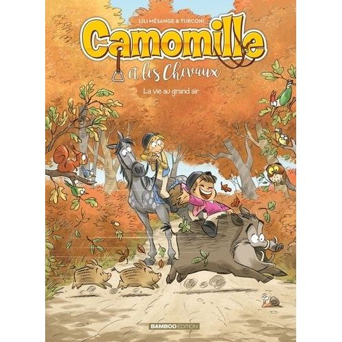 Camomille Et Les Chevaux Tome 8 - La Vie Au Grand Air
