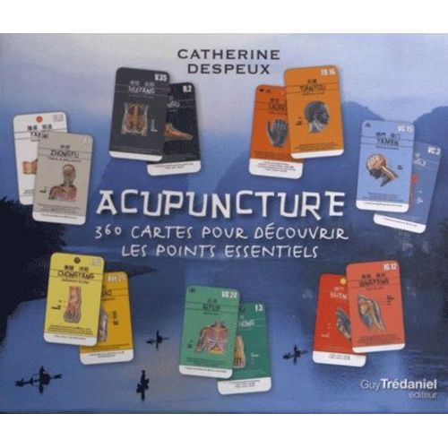 Acupuncture - Coffret 360 Cartes Pour Découvrir Les Points Essentiels