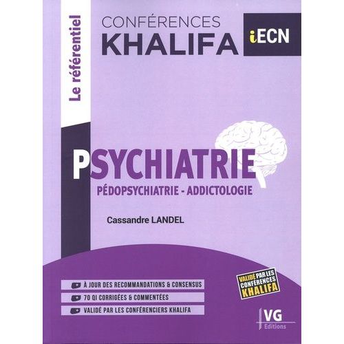 Conférences Khalifa Psychiatrie - Pédopsychiatrie, Addictologie