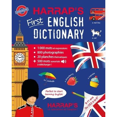 First English Dictionary - 8-11 Ans, Du Ce2 À La 6e