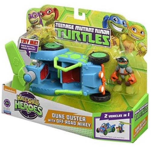Teenage Mutant Ninja Turtles Ninja Turtles Half Shell Heroes - Dune Duster With Off-Road Mikey
