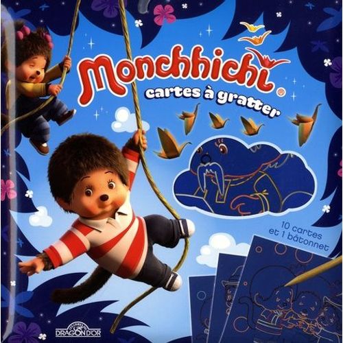 Cartes À Gratter Monchhichi - 10 Cartes Et 1 Bâtonnet