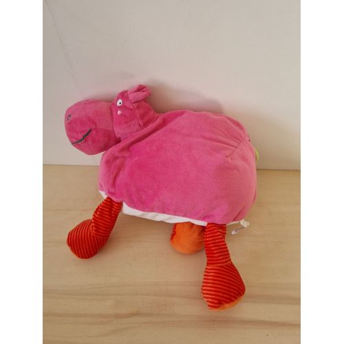 Doudou Peluche Hippopotame Rose Ikea