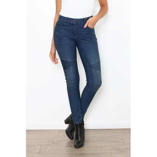 Pantalon Jeans Bleu Femme Anna Ellis Paris Taille M