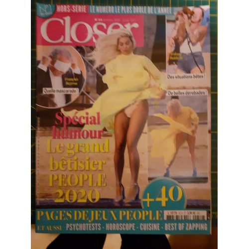 Closer Hors-Série 52, Spécial Humour.
