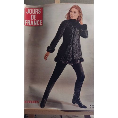Jours De France Numéro 530 9 Janvier 1965 Fourrures N