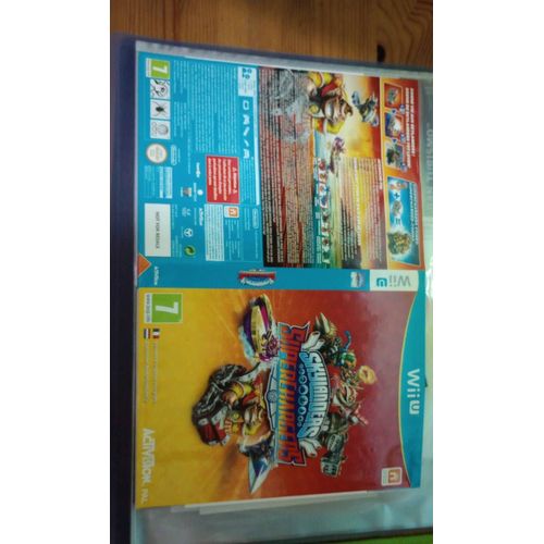 Skylanders Superchargers - Nintendo Wii U - Jaquette Uniquement