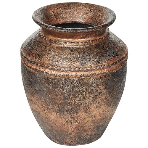 Terre cuite Vase décoratif 40 cm Cuivré PUCHONG