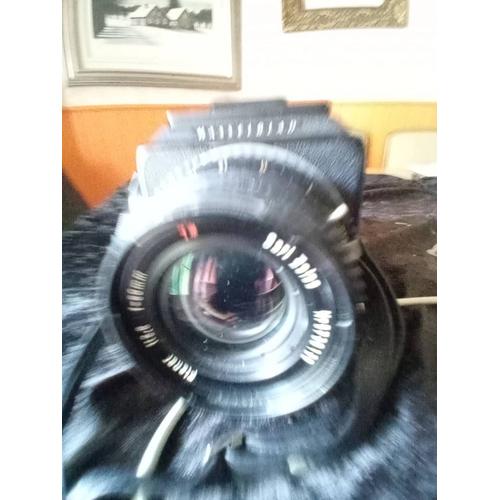Caméra photo moyen format Hasselblad 500 C/M + Objectif Zeiss 80 mm - Noir
