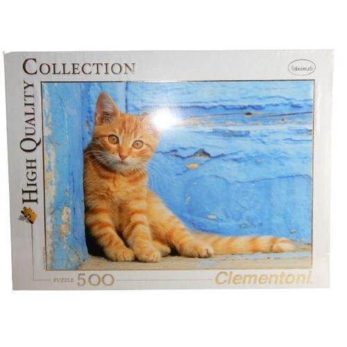 Puzzle 500 Pieces Chat - Clementoni