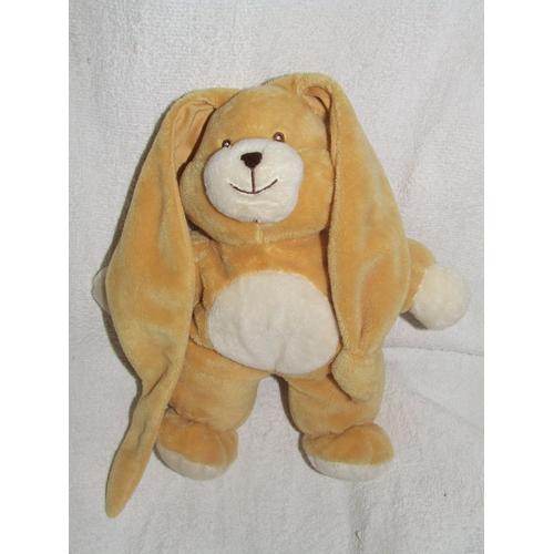 Lapin Gipsy Longues Oreilles Marron Beige Blanc